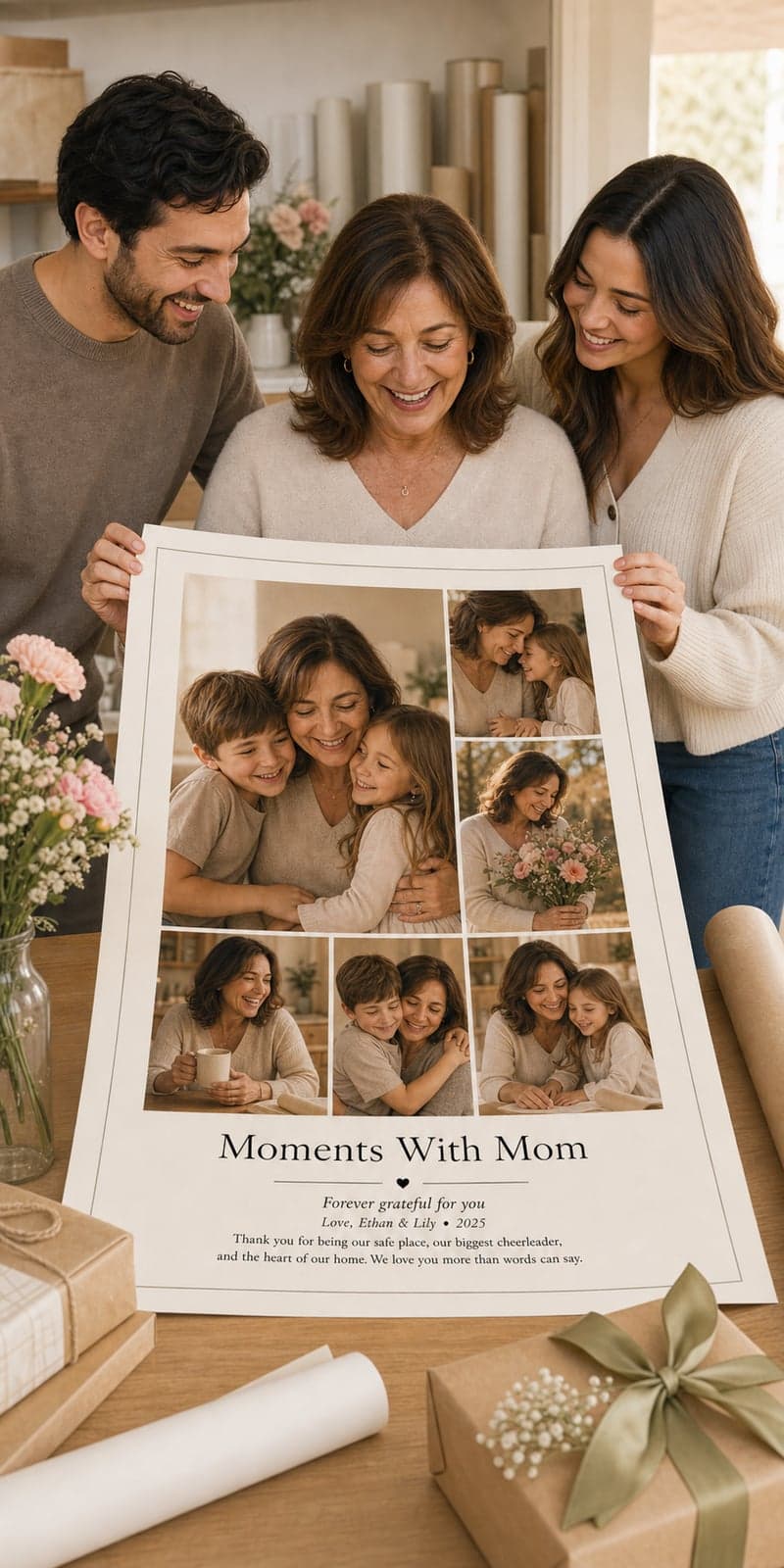 Mom Opens the Print